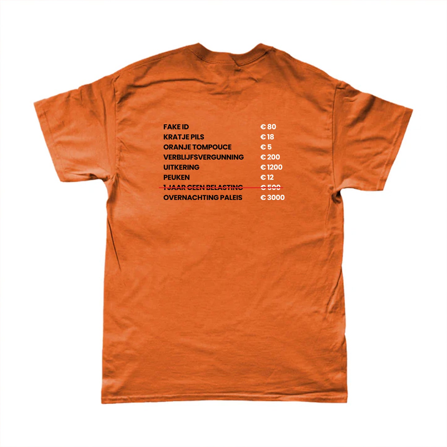 Dealertje Willie | Koningsdag T-shirt