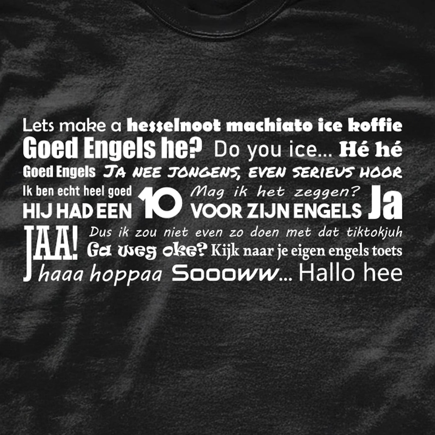 Hesselnoot Machiato Ice Koffie | T-shirt