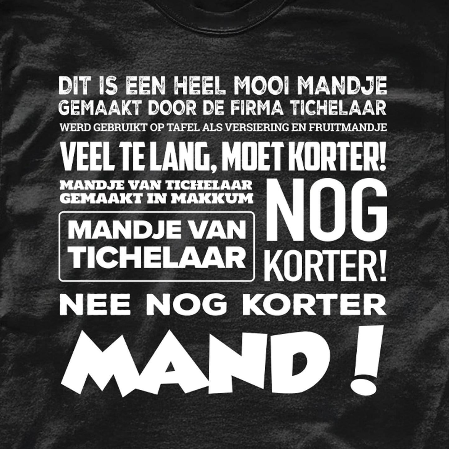 Mandje van Tichelaar | T-shirt