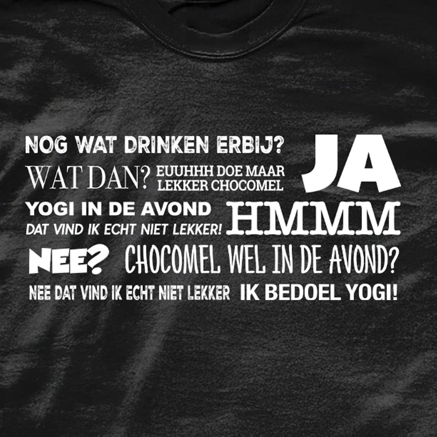 Yogi in de avond | T-shirt