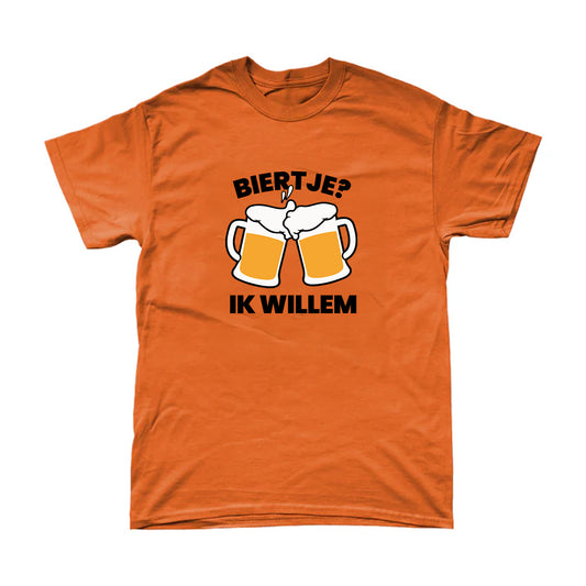 Biertje ik Willem | Koningsdag T-shirt